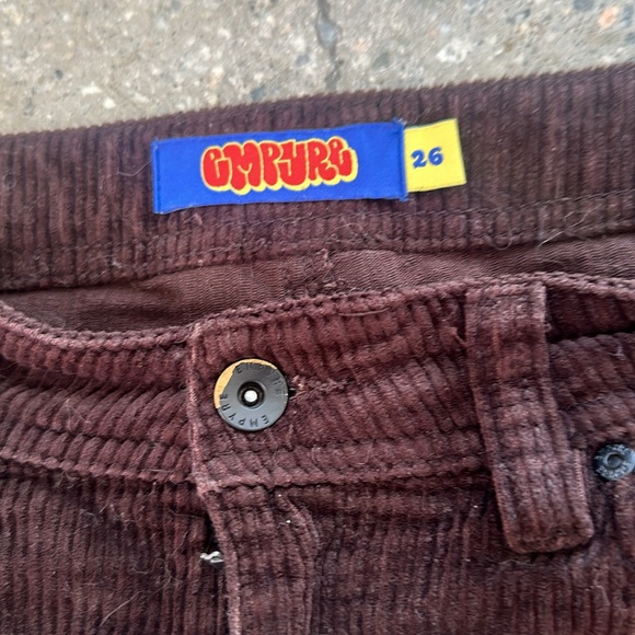 Dark brown Empyre corduroy pants size 26 - Picture 3 of 4